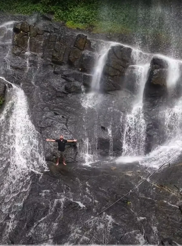 Rikili Ella waterfall in Sri Lanka, a serene spot for travel and nature photography