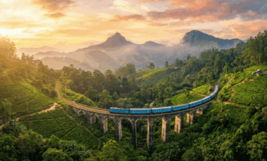 Scenic view of Ella, Sri Lanka, featuring lush greenery and travel adventure highlights