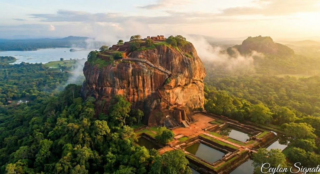 Sigiriya Lion Rock Fortress in Sri Lanka, iconic travel and cultural landmark