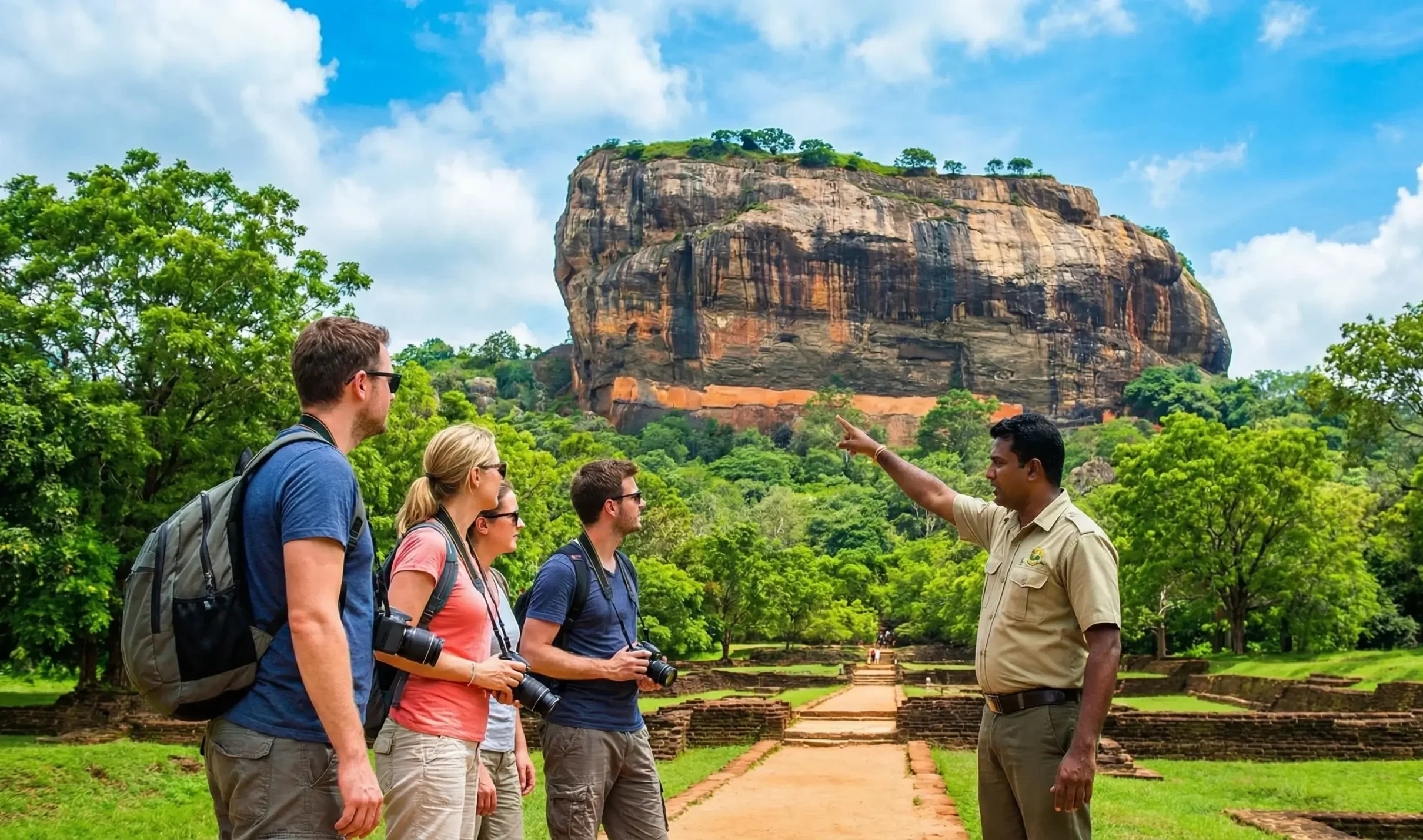 Sigiriya Lion Rock Fortress in Sri Lanka, iconic heritage site and travel destination