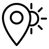 icons8 marker sun | Ceylon Signature - Sri Lanka