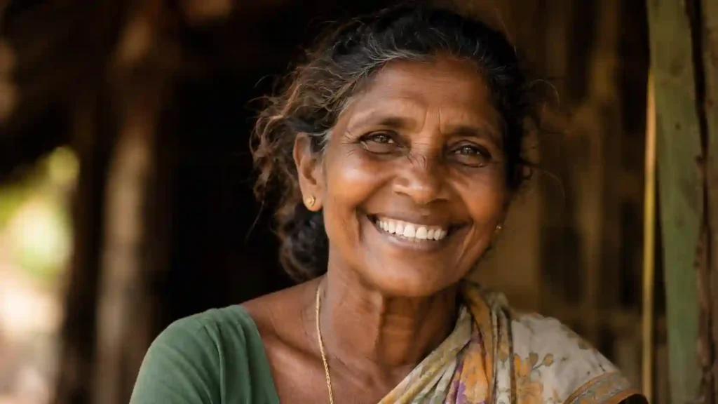 A warm genuine smile from a local Sri Lankan person eyes full of kindness.ceylon signature | Ceylon Signature - Sri Lanka