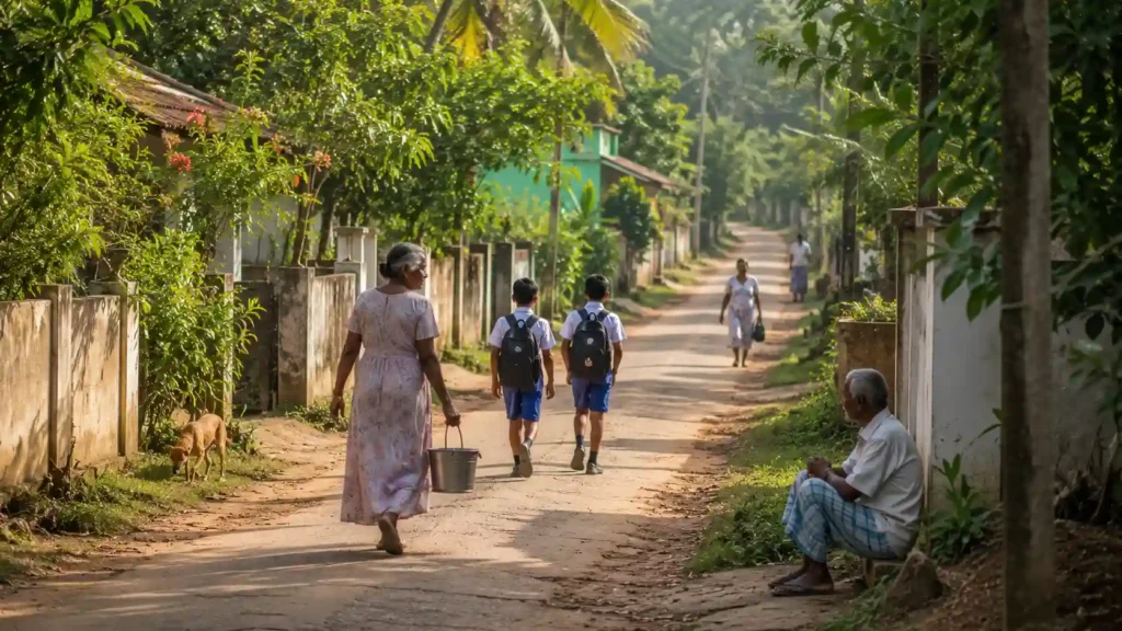 Simple authentic Sri Lankan village scene natural daily life.ceylon signature | Ceylon Signature - Sri Lanka